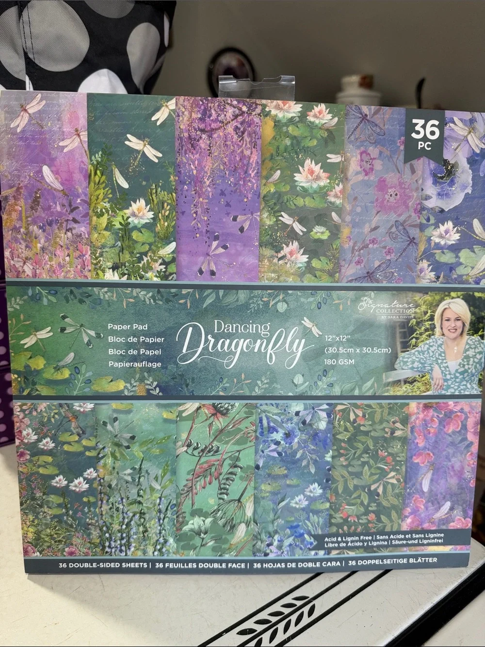 Crafters Companion Dancing Dragonfly Paper Pad